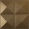 Ekena Millwork 19 5/8in. W x 19 5/8in. H Richmond EnduraWall Decorative 3D Wall Panel Covers 2.67 Sq. Ft. WP20X20RICCB - alternate 1